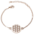 Armband Blume des Lebens Rosé