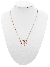 Collier Blume des Lebens Rosé