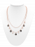 Collier Camilla Black Rosé