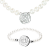 Collier Glamour Power Pearl + Power Pearl Armband GRATIS 