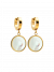 Ohrringe Lebe Liebe Lache gold