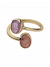 Ring Fusion color 14k vergoldet