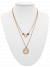 Collier Around the world Rosé