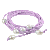 Fancy Pearl Armband flieder