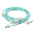 Fancy Pearl Armband türkis