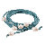 Fancy Pearl Armband blau