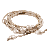 Fancy Pearl Armband beige