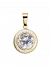 Anhänger Megan Crystal Gold