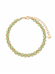 Armband Coco green/gold