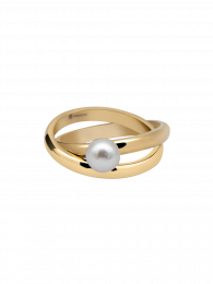 Ring Twist Pearl