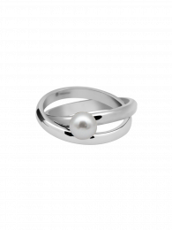 Ring Twist Pearl