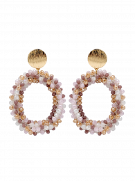 Ohrringe Sally mixcolour lilac gold